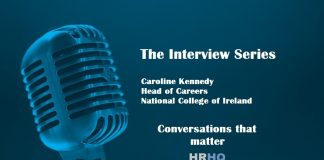 HRHQ podcast Caroline Kennedy, Head of Careers, National College of Ireland
