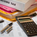 income tax review notes and calculator