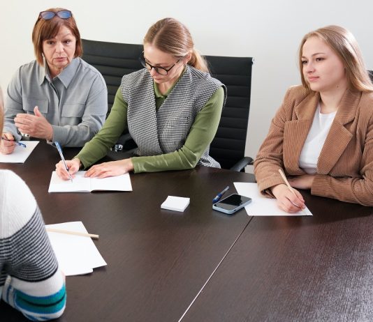 HR team meeting