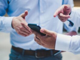 Work mobile phone