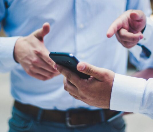 Work mobile phone