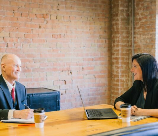 Mid year review with employee