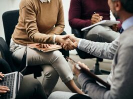 Job interview panel